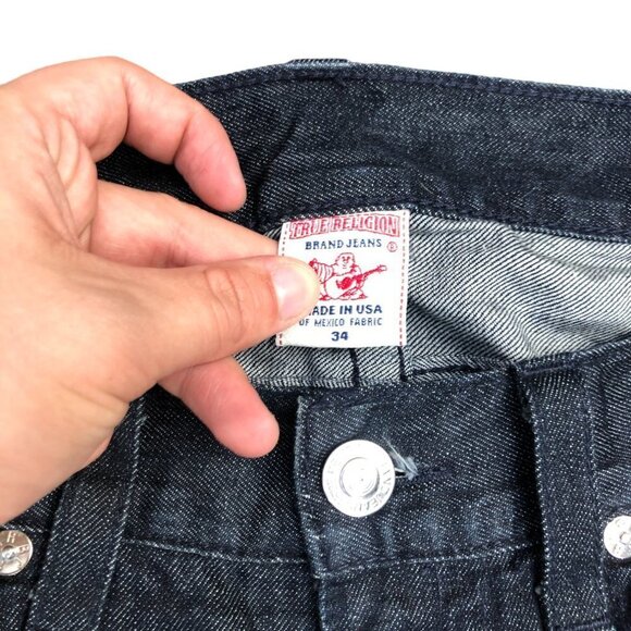 Vintage True Religion Jeans Size 34 STRAIGHT - Picture 5 of 5